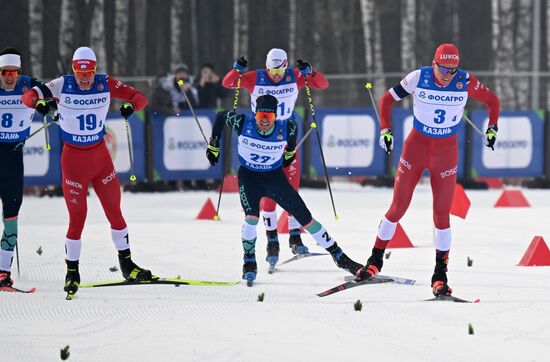 Лыжные гонки. Чемпионат России. Смешанная эстафета