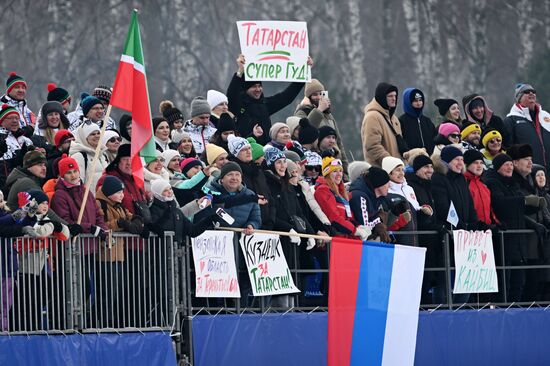 Лыжные гонки. Чемпионат России. Смешанная эстафета