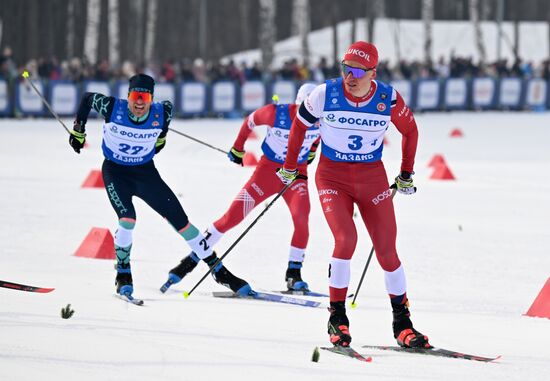 Лыжные гонки. Чемпионат России. Смешанная эстафета