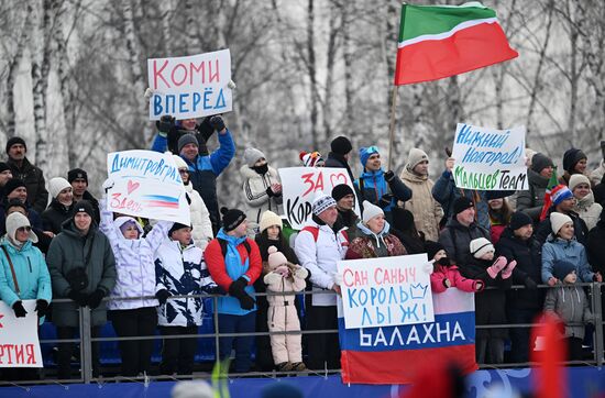 Лыжные гонки. Чемпионат России. Смешанная эстафета