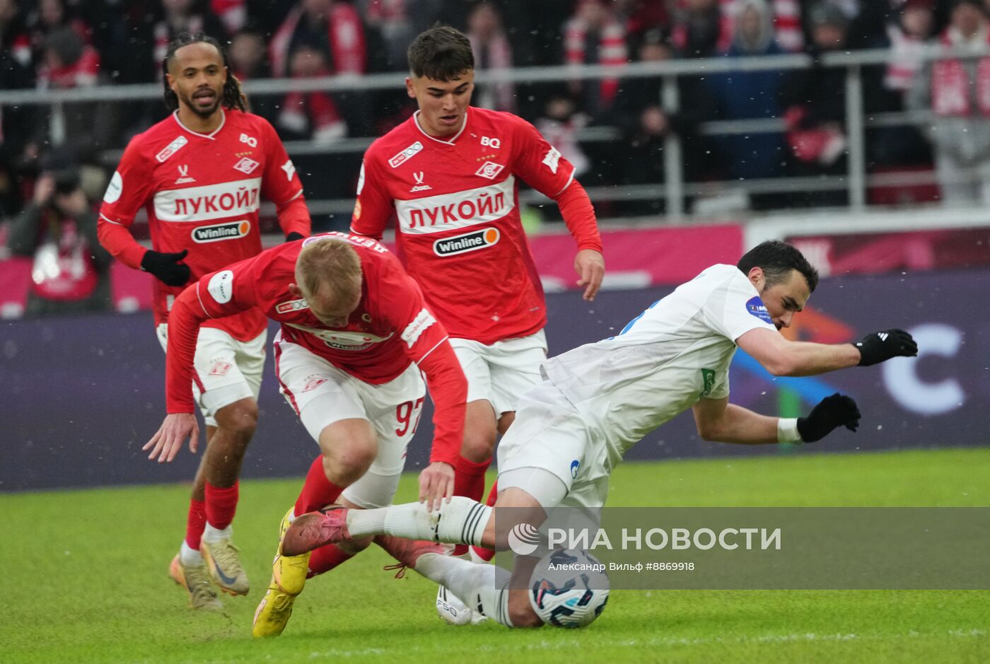 Футбол. РПЛ. Матч "Спартак" - "Оренбург"