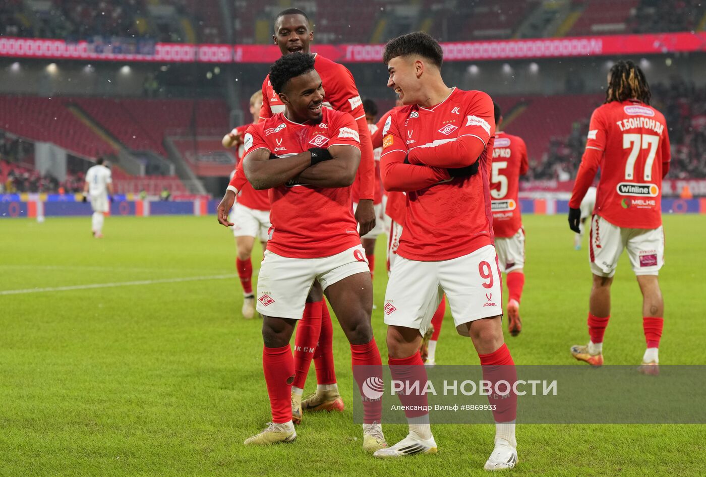 Футбол. РПЛ. Матч "Спартак" - "Оренбург"