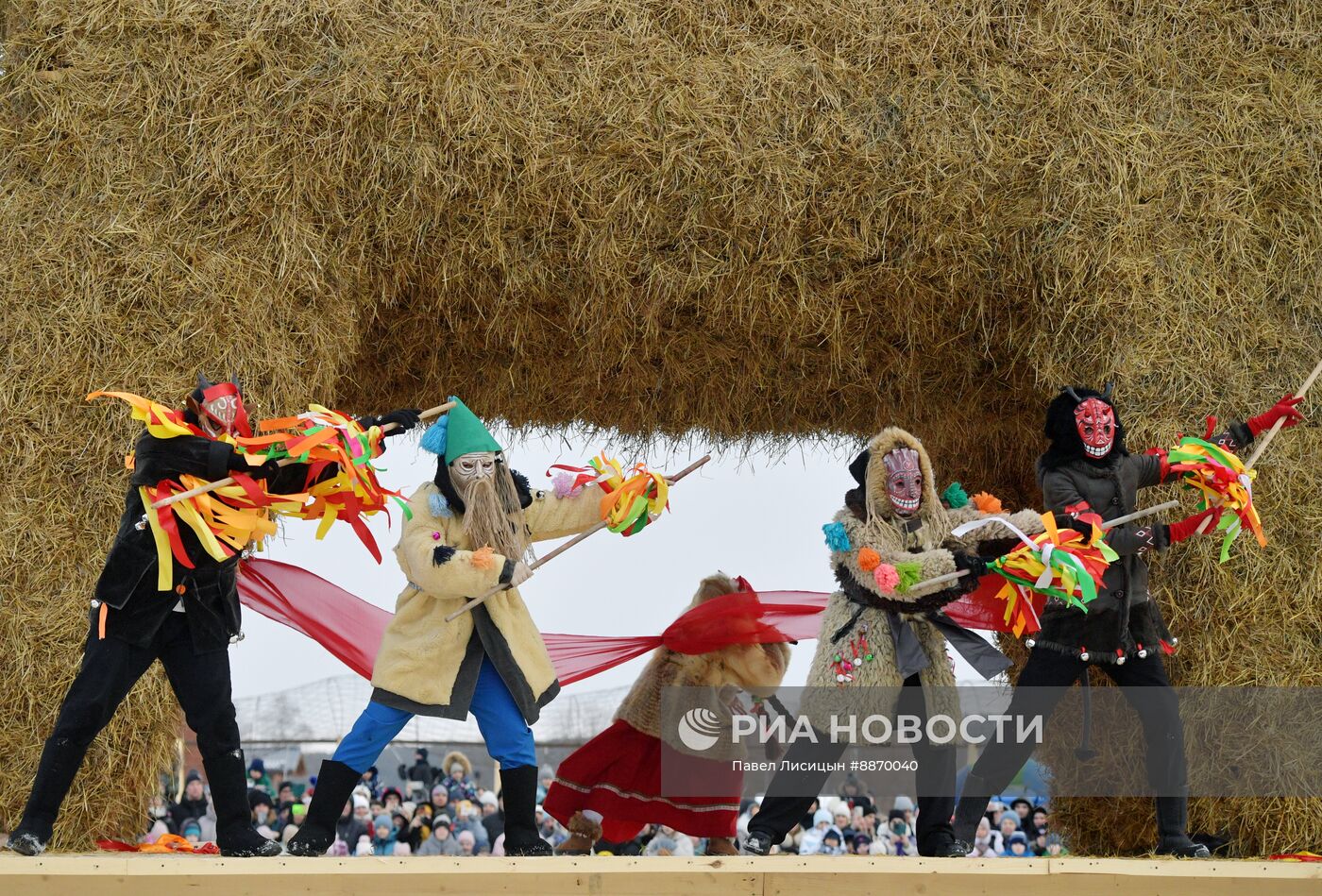 Празднование Масленицы в России