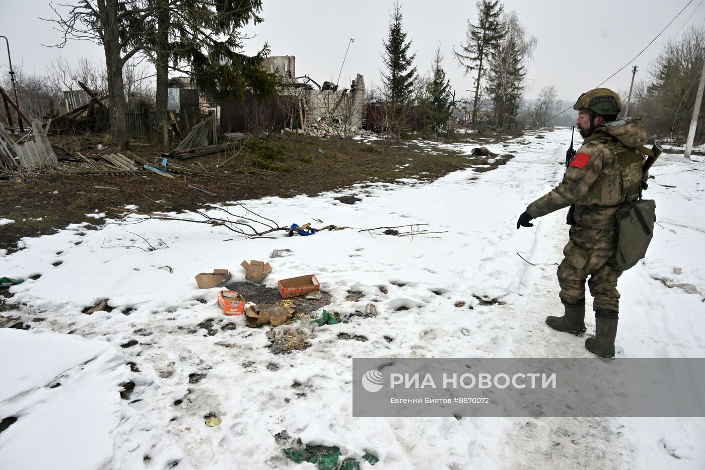 Войска группировки "Север" освободили село Погребки Суджанского района Курской области