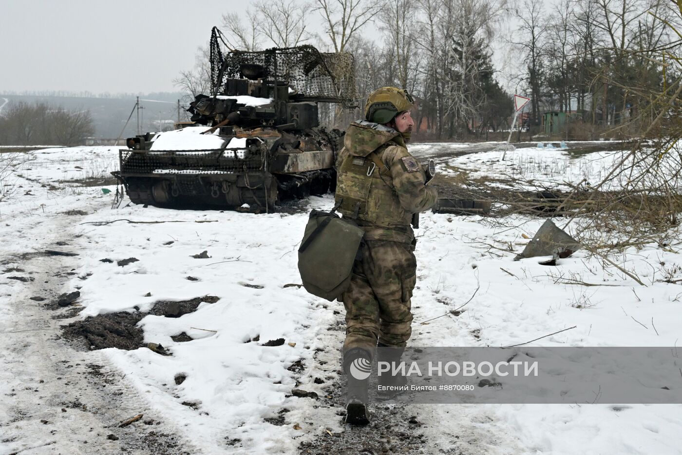 Войска группировки "Север" освободили село Погребки Суджанского района Курской области