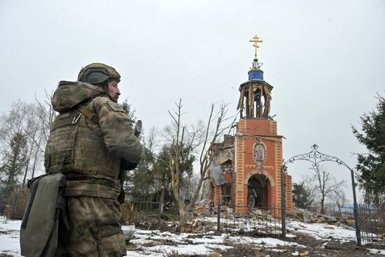 Войска группировки "Север" освободили село Погребки Суджанского района Курской области