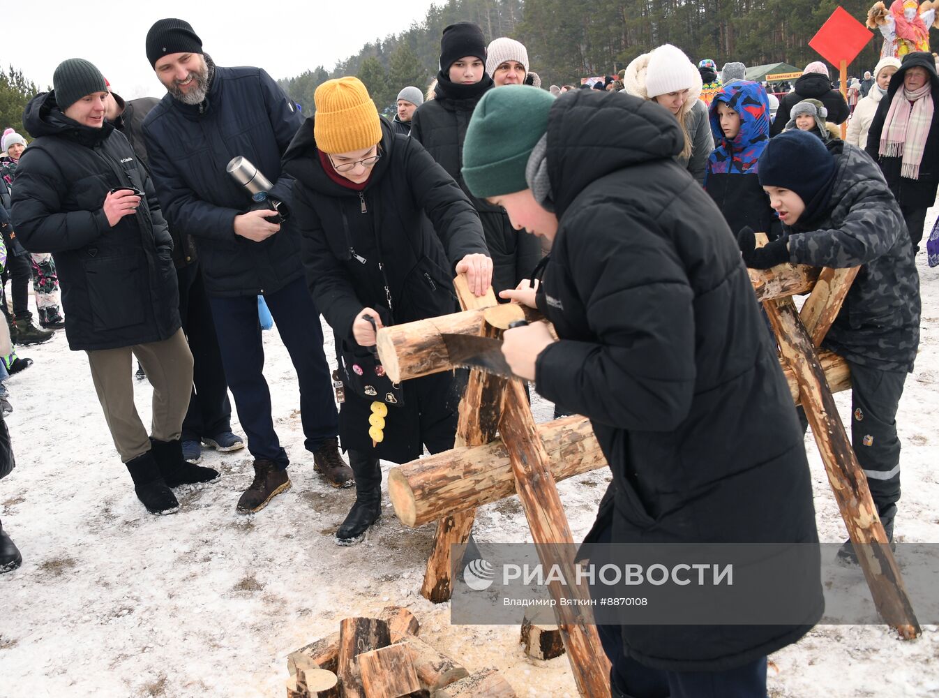 Празднование Масленицы в России