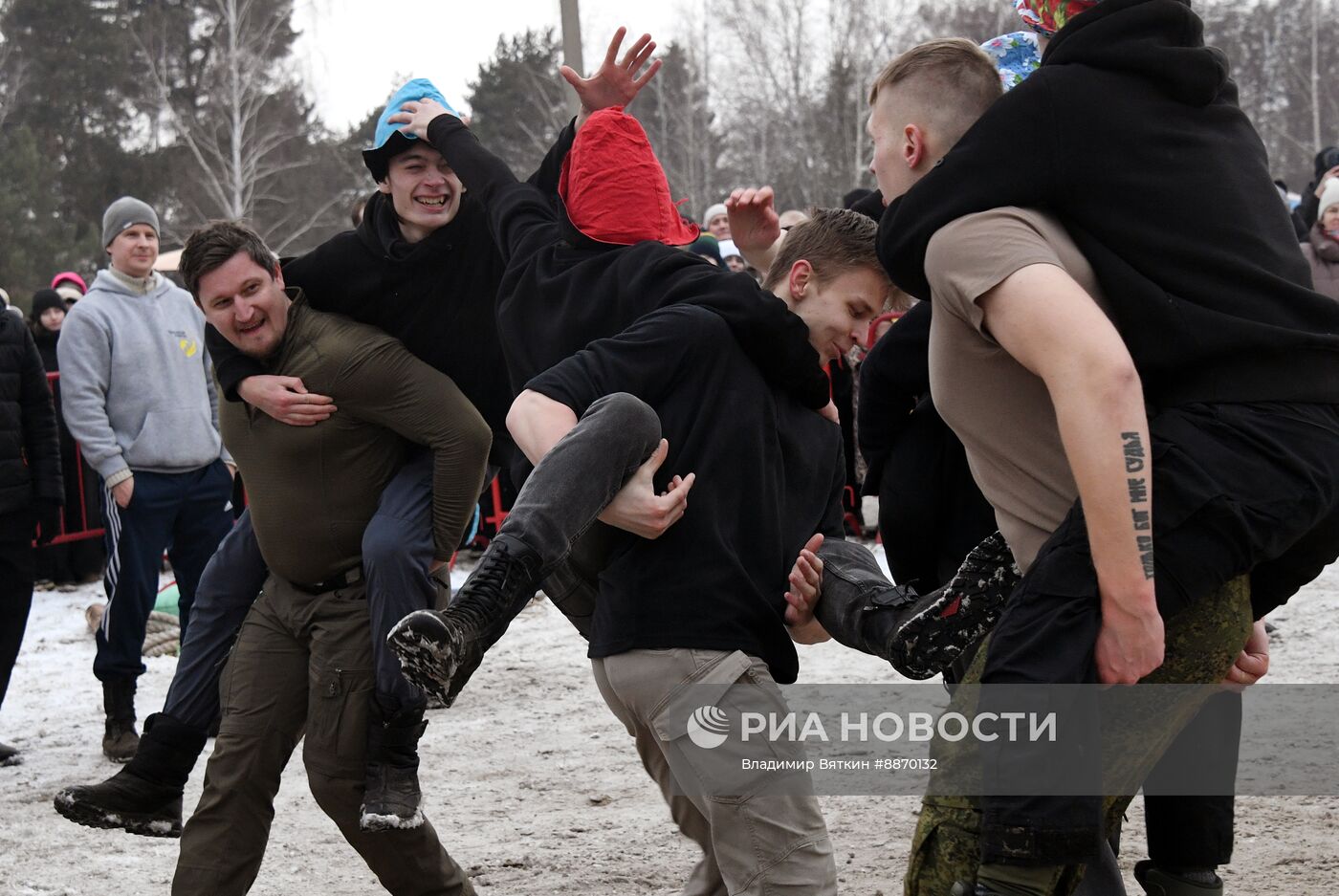 Празднование Масленицы в России