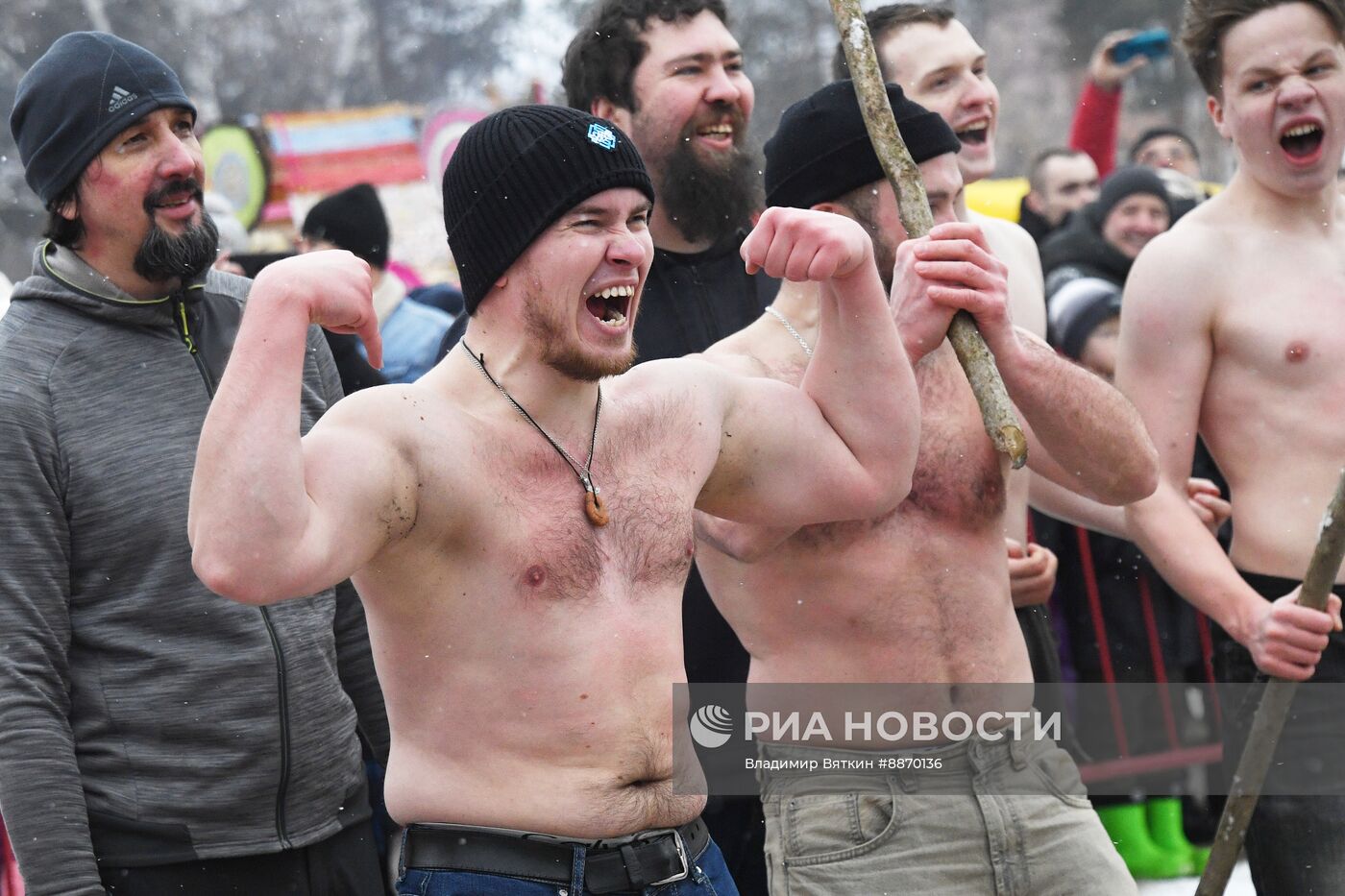 Празднование Масленицы в России