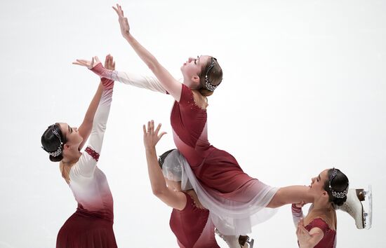 Синхронное катание на коньках 2025