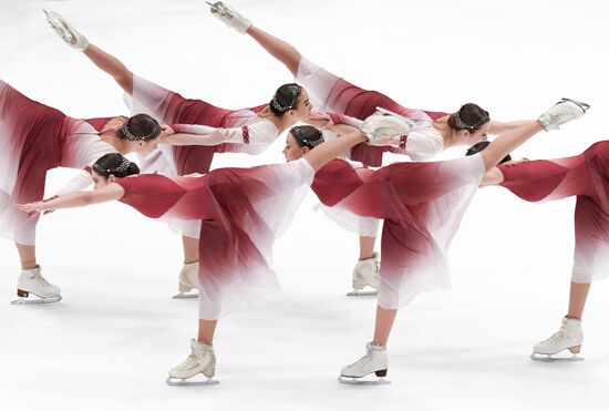 Синхронное катание на коньках 2025