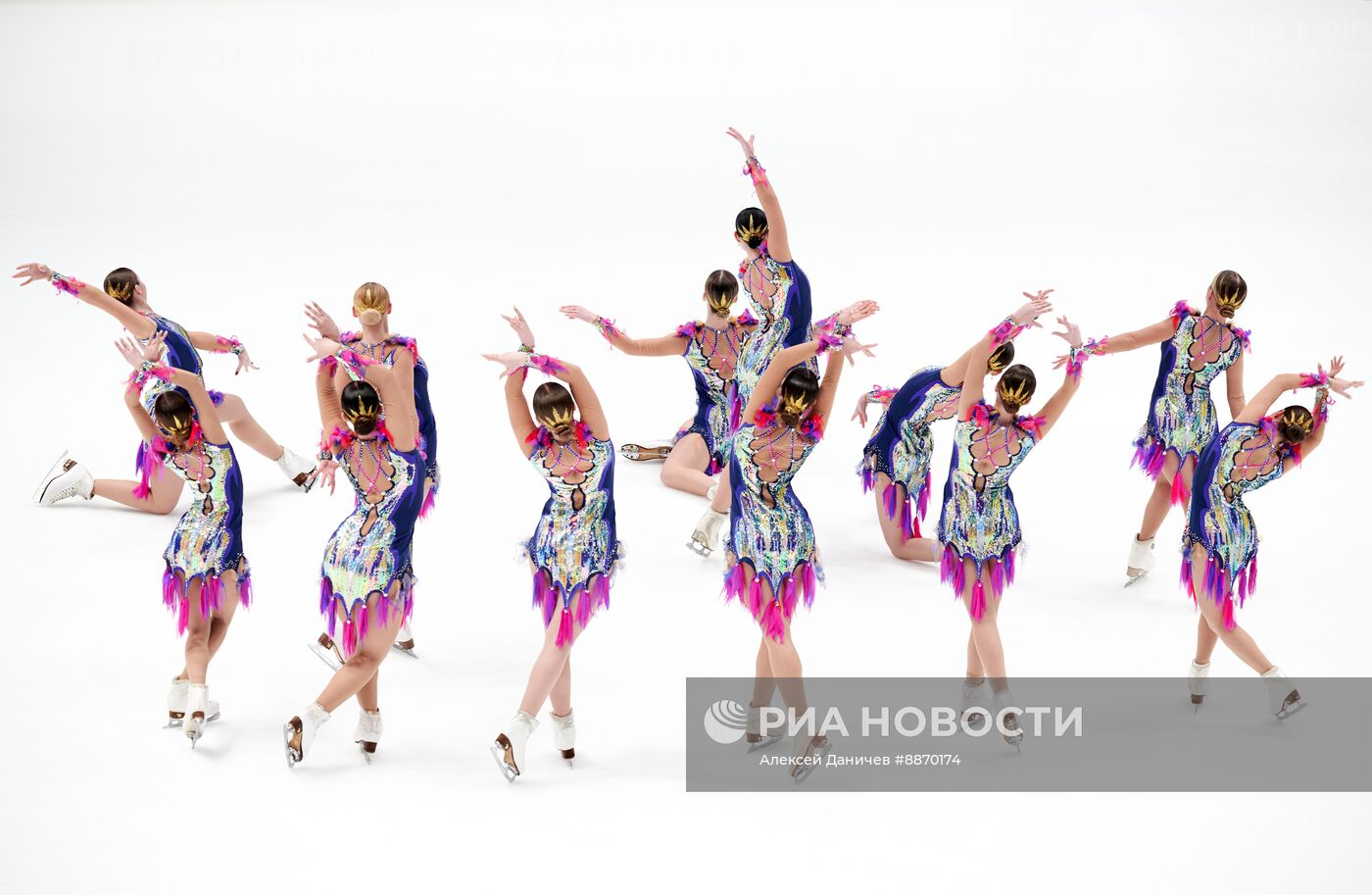 Синхронное катание на коньках 2025