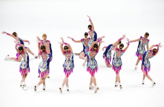 Синхронное катание на коньках 2025