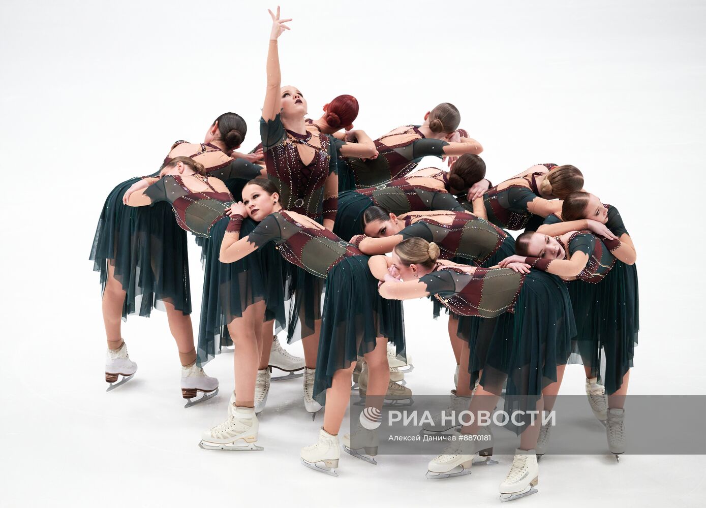 Синхронное катание на коньках 2025