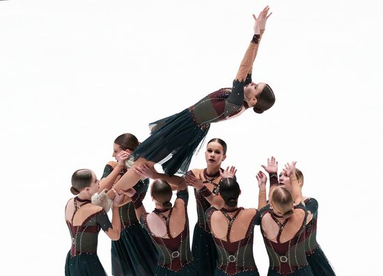 Синхронное катание на коньках 2025