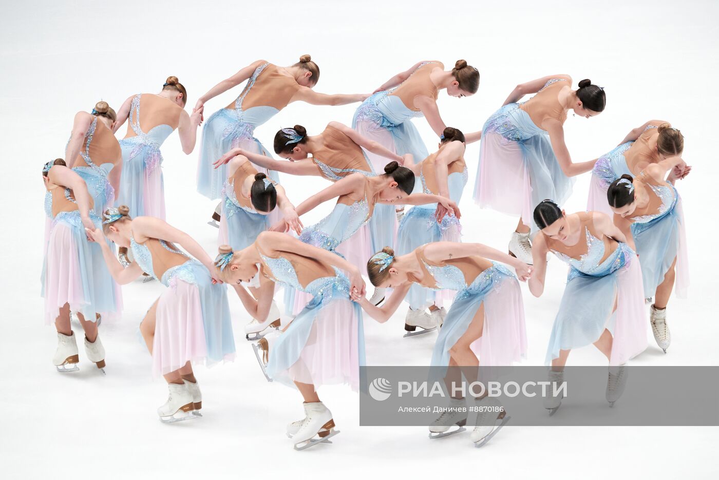 Синхронное катание на коньках 2025