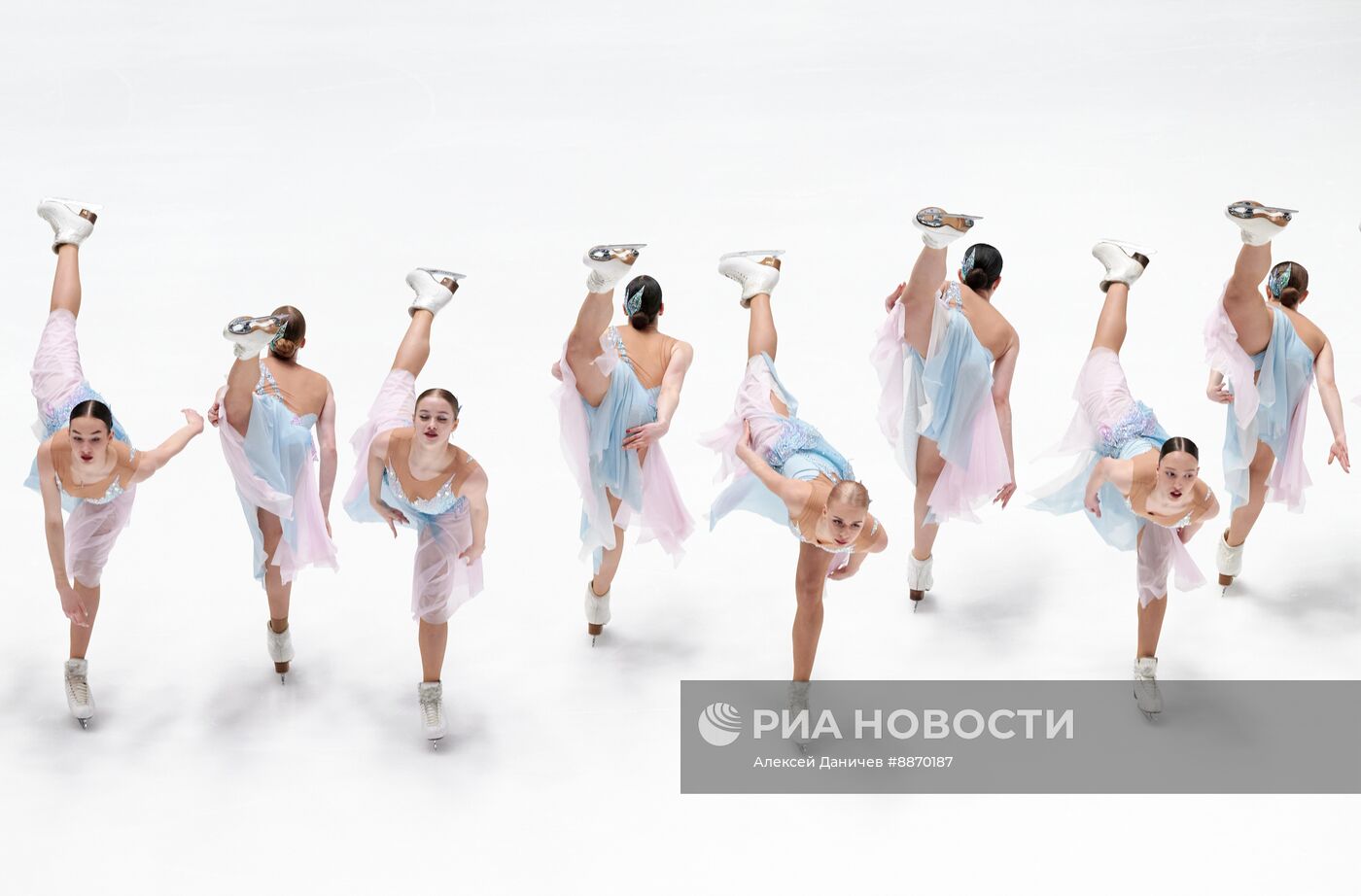 Синхронное катание на коньках 2025