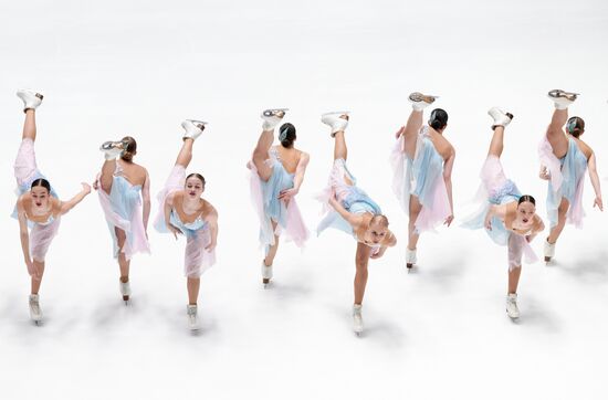 Синхронное катание на коньках 2025