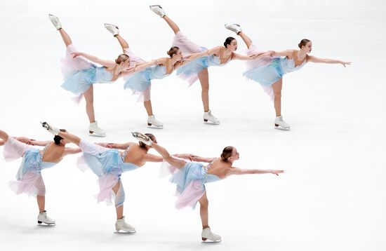 Синхронное катание на коньках 2025