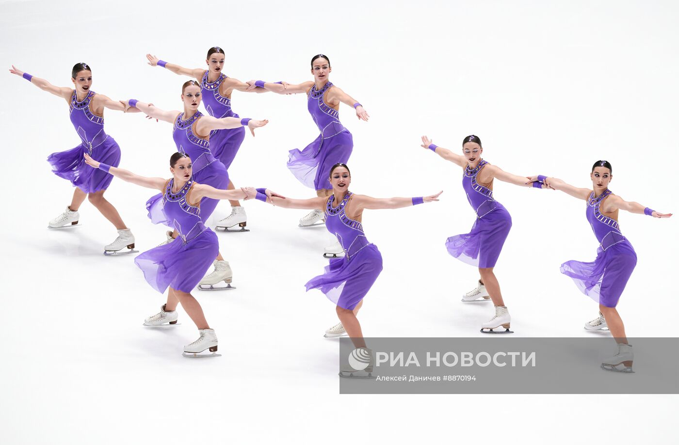 Синхронное катание на коньках 2025