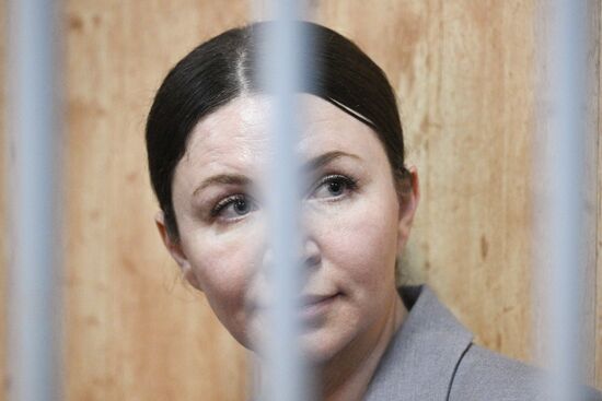 Оглашение приговора блогеру Е. Блиновской