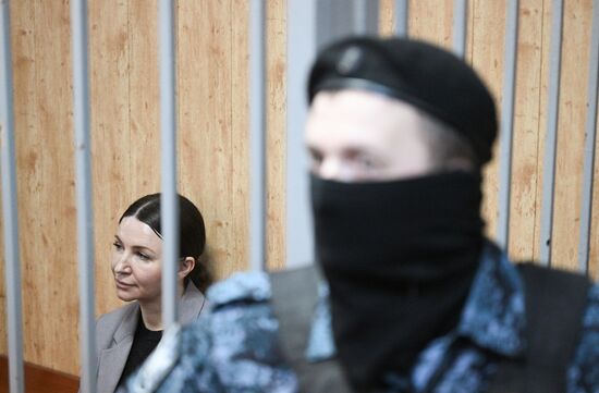 Оглашение приговора блогеру Е. Блиновской