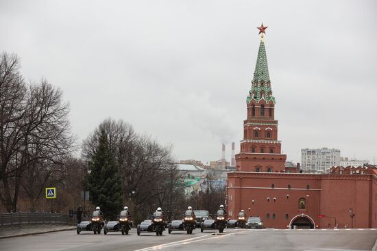 Президент Владимир Путин провёл встречу с премьер-министром Мьянмы М.А. Хлайном 