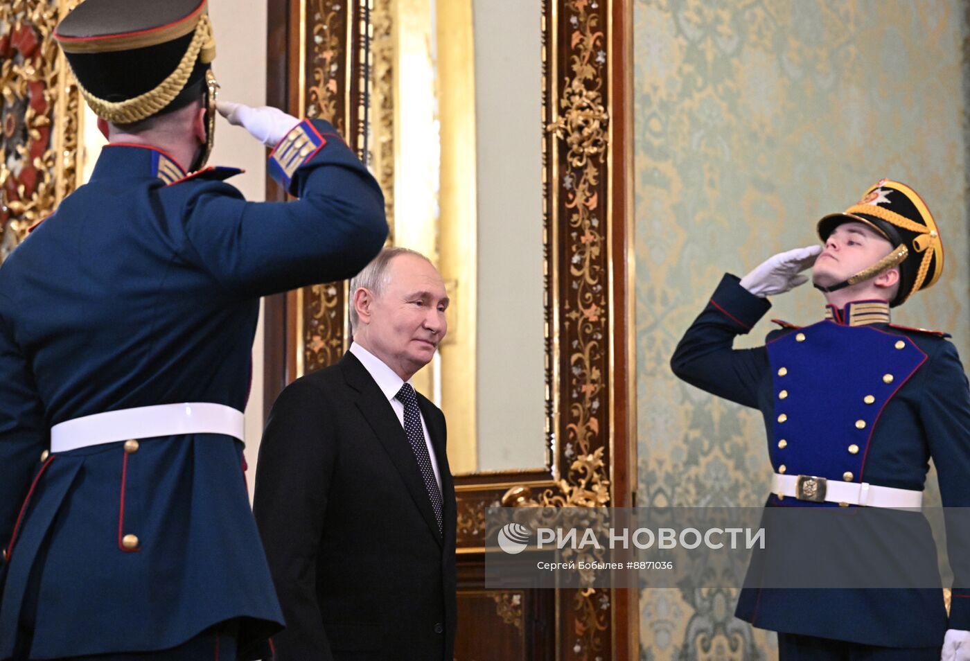 Президент Владимир Путин провёл встречу с премьер-министром Мьянмы М.А. Хлайном 