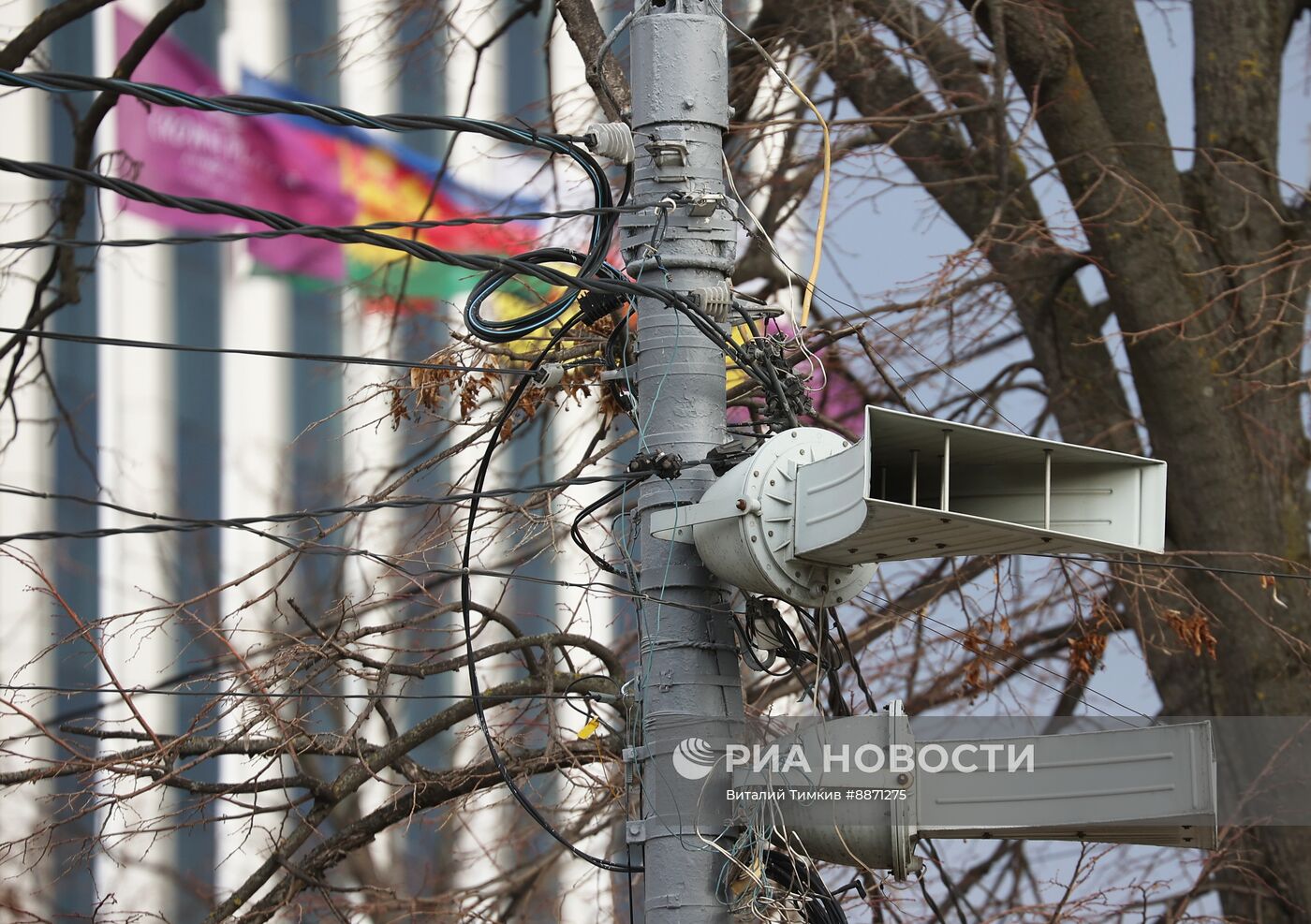 Проверка систем оповещения на случай ЧС