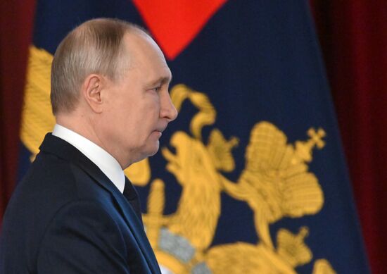 Президент Владимир Путин принял участие в ежегодном расширенном заседании коллегии МВД