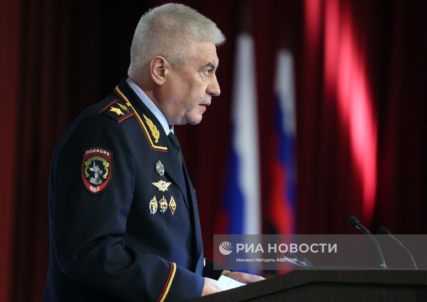 Президент Владимир Путин принял участие в ежегодном расширенном заседании коллегии МВД