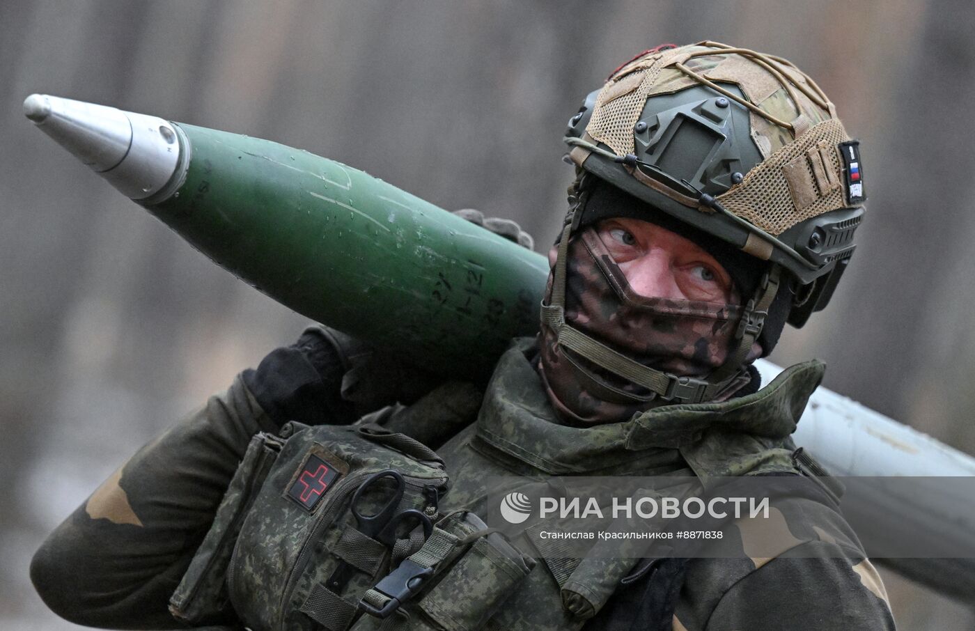 Боевая работа артрасчета РСЗО "Град" на Курском направлении СВО