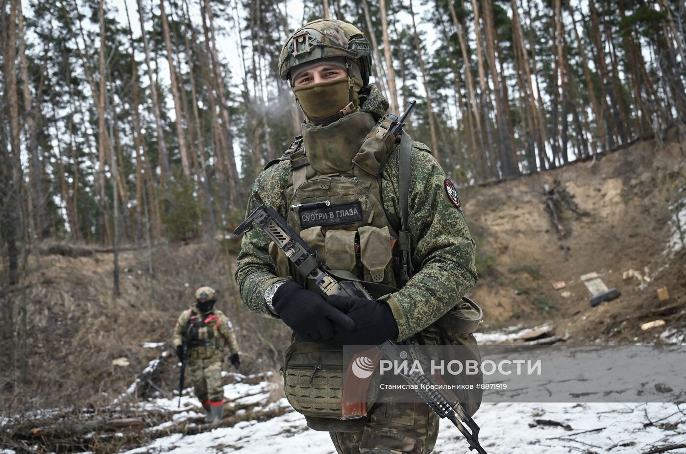 Боевое слаживание военнослужащих группировки войск "Север" на Курском направлении СВО