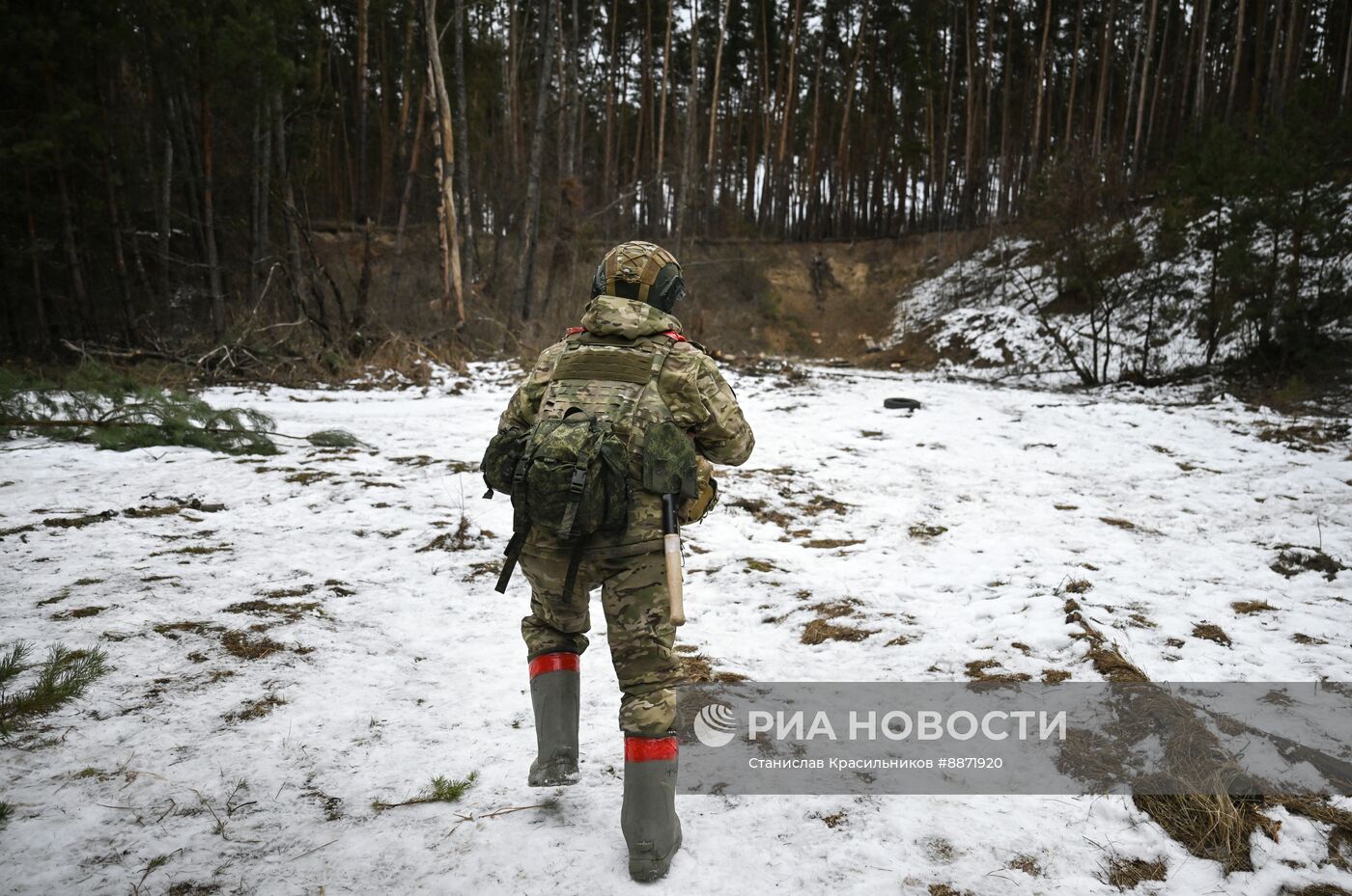 Боевое слаживание военнослужащих группировки войск "Север" на Курском направлении СВО