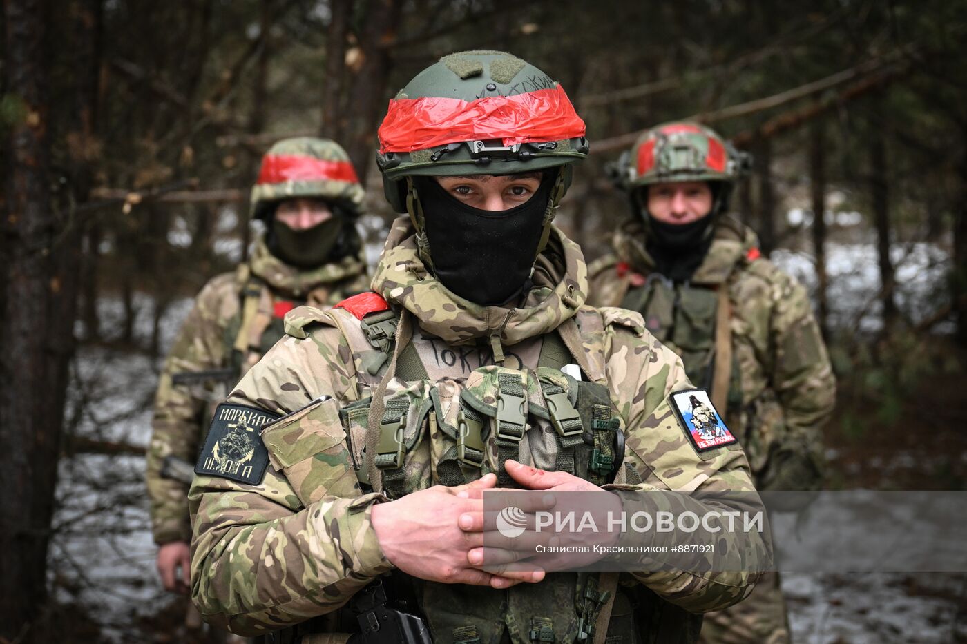 Боевое слаживание военнослужащих группировки войск "Север" на Курском направлении СВО