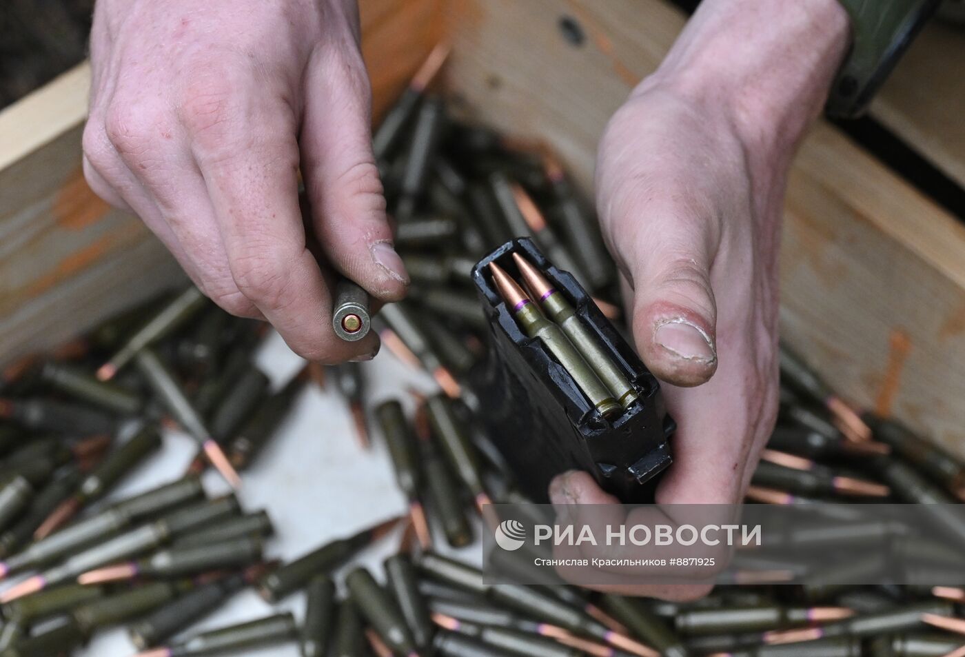 Боевое слаживание военнослужащих группировки войск "Север" на Курском направлении СВО