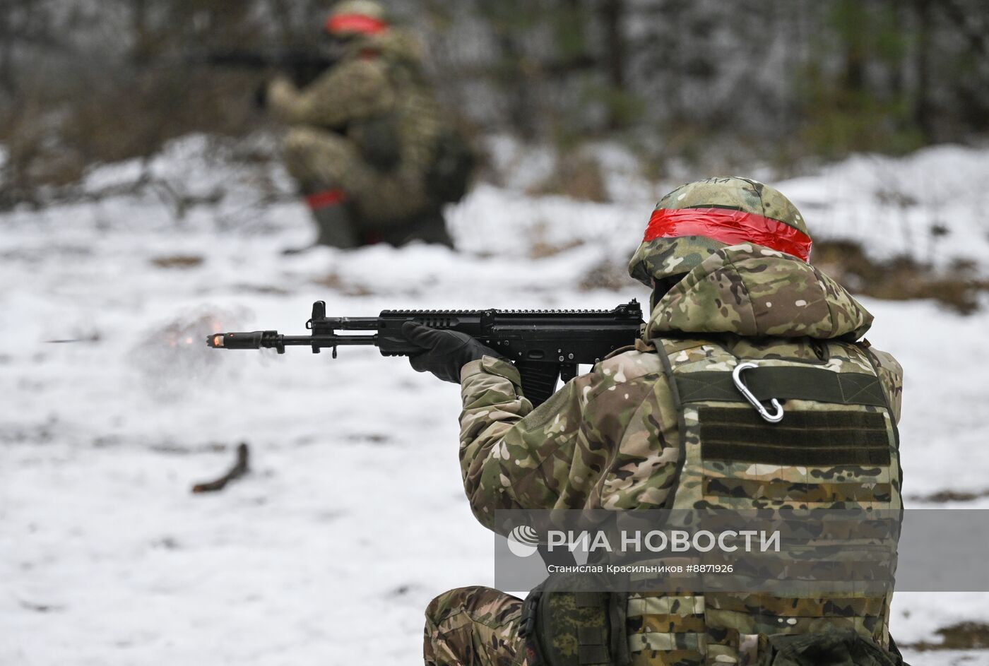 Боевое слаживание военнослужащих группировки войск "Север" на Курском направлении СВО