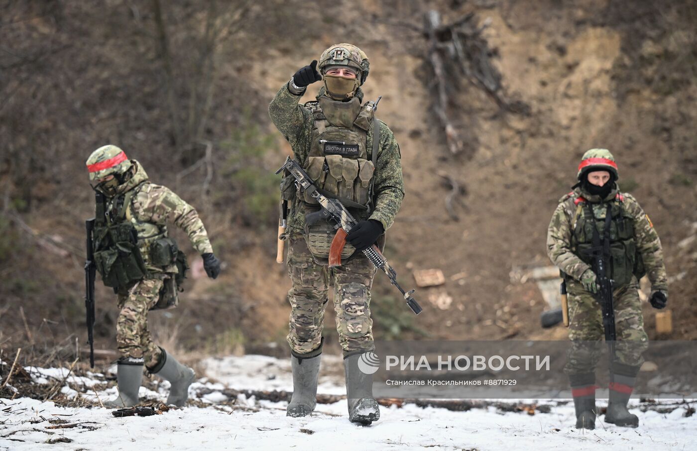 Боевое слаживание военнослужащих группировки войск "Север" на Курском направлении СВО