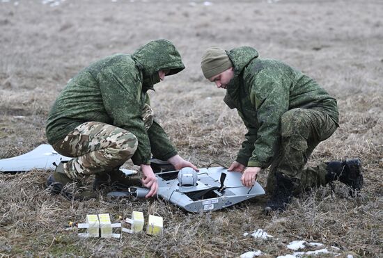 Боевое слаживание военнослужащих группировки войск "Север" на Курском направлении СВО