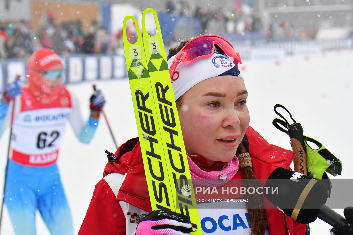 Лыжные гонки. Чемпионат России. Женщины. Свободный стиль