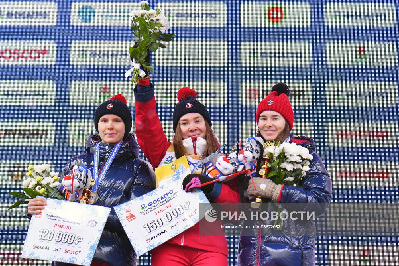 Лыжные гонки. Чемпионат России. Женщины. Свободный стиль