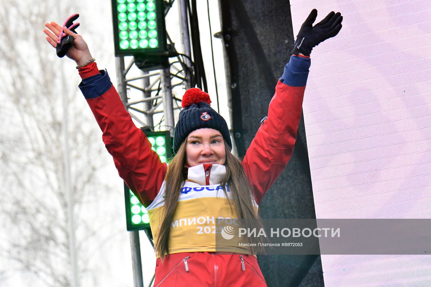 Лыжные гонки. Чемпионат России. Женщины. Свободный стиль
