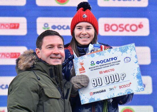 Лыжные гонки. Чемпионат России. Женщины. Свободный стиль