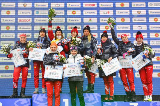 Лыжные гонки. Чемпионат России. Женщины. Свободный стиль