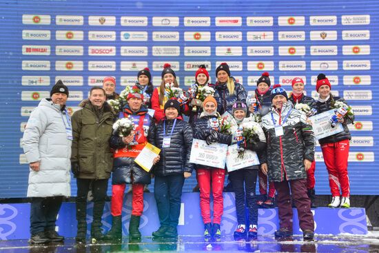 Лыжные гонки. Чемпионат России. Женщины. Свободный стиль