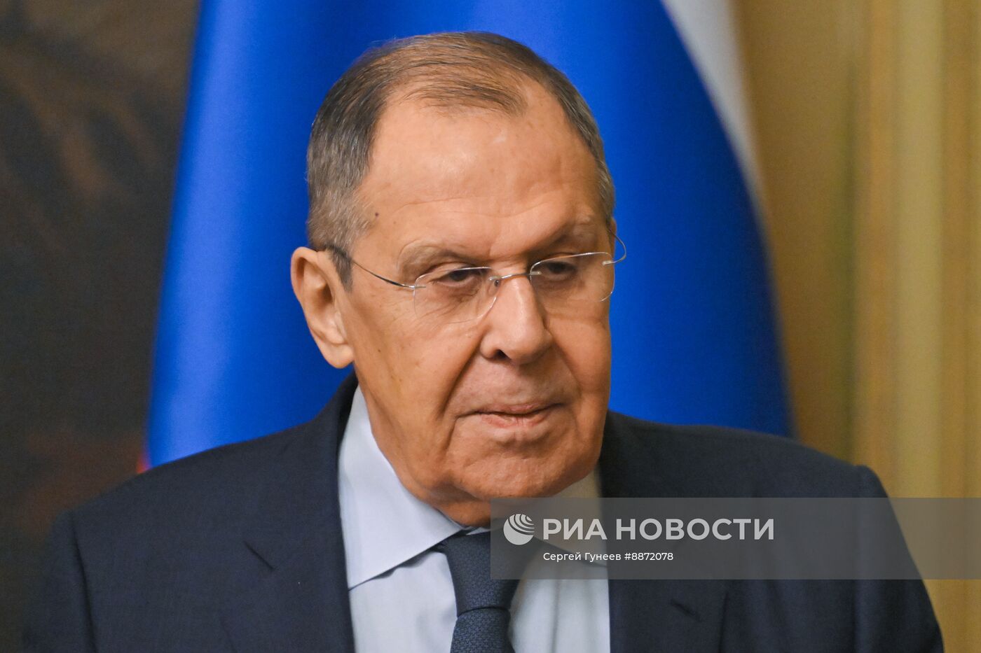 Встреча глав МИД РФ и Зимбабве С. Лаврова и А. Мурвиры