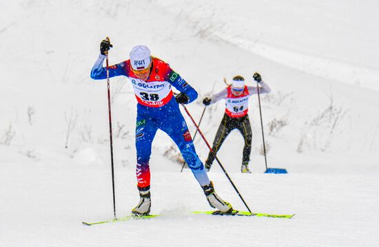 Лыжные гонки. Чемпионат России. Женщины. Свободный стиль