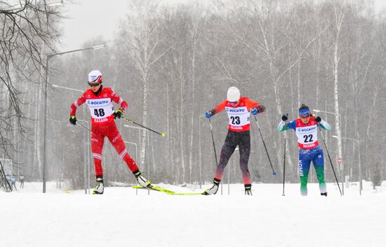 Лыжные гонки. Чемпионат России. Женщины. Свободный стиль
