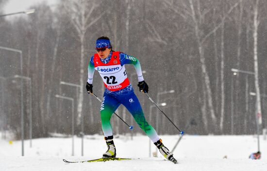 Лыжные гонки. Чемпионат России. Женщины. Свободный стиль