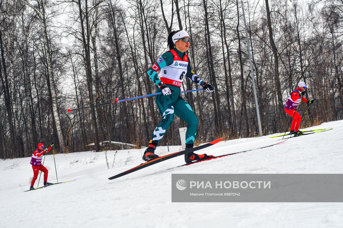 Лыжные гонки. Чемпионат России. Женщины. Свободный стиль
